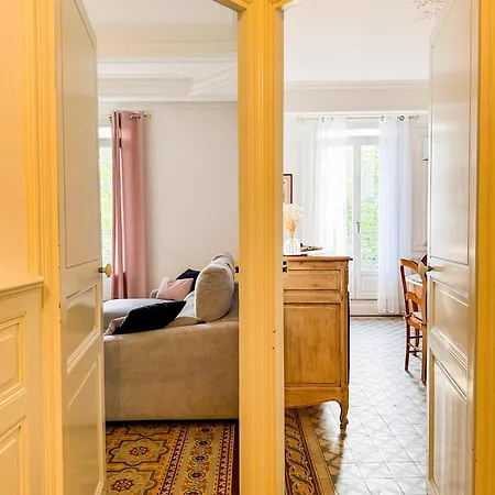 L'haussmannien - Elegance & Confort, Vue Parc En Centre-ville, Climatisation Et Parking Prive